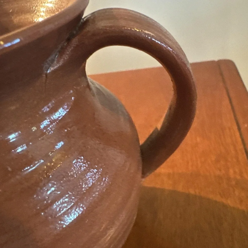 Old Sturbridge Village VTG Pottery Pitcher Creamer‎